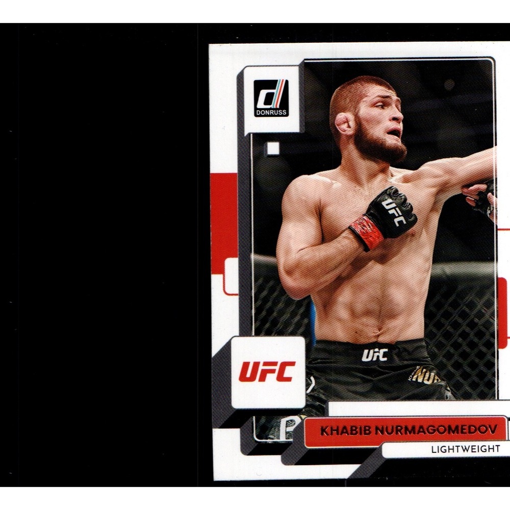 2023 Panini Donruss UFC MMA Khabib Nurmagomedov Base Card #53 Light